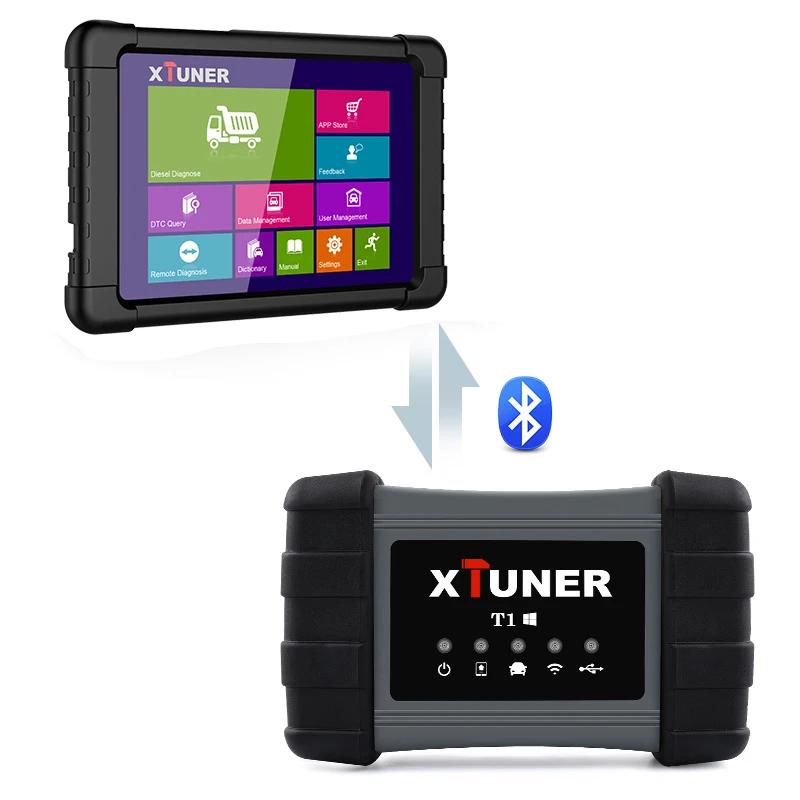 XTUNER T1 WiFi 24 В сверхмощный грузовик OBD2 сканер диагностический инструмент Easydiag Подушка безопасности ABS DPF дизельный грузовик сканер автомобильный инструмент