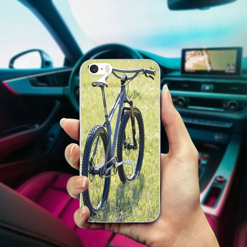 Чехол для iPhone 6 Trek горные велосипеды мягкие ТПУ чехлы мобильных телефонов Iphone 4 4s SE