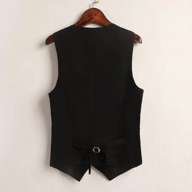 #0712 Summer V-Neck Vest Women Thin Loose Waistcoat Single Breasted Sleeveless Blazer Female Slim Short Vest Femme Slim Buttons