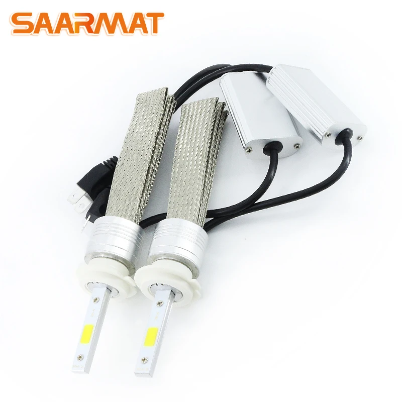 2 шт. автомобильные светодиодные лампы для фар 96 вт 12 в|lamp 12v|led h7 headlightsled |