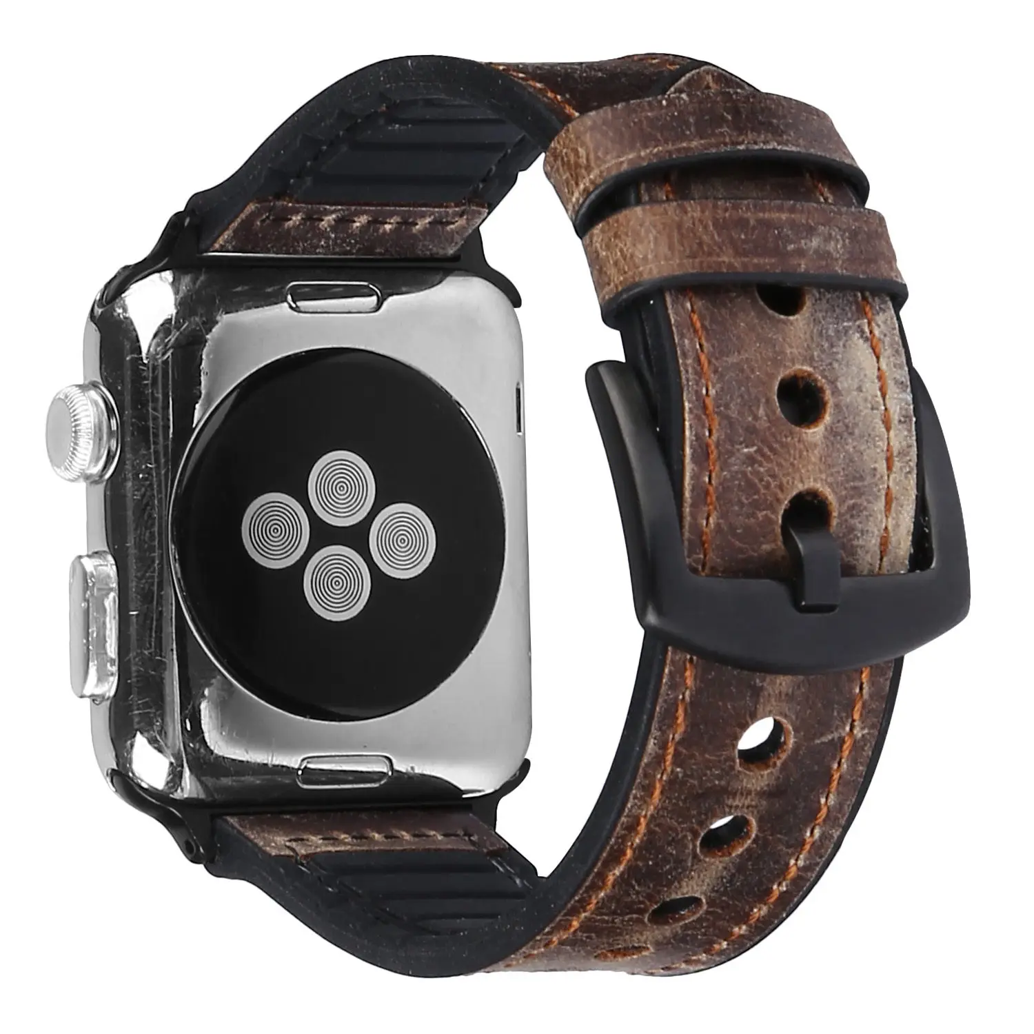 Ремешок из натуральной кожи для Apple Watch Series 5 4 3 2 1 Band 38 мм 42 40 44 | Наручные часы