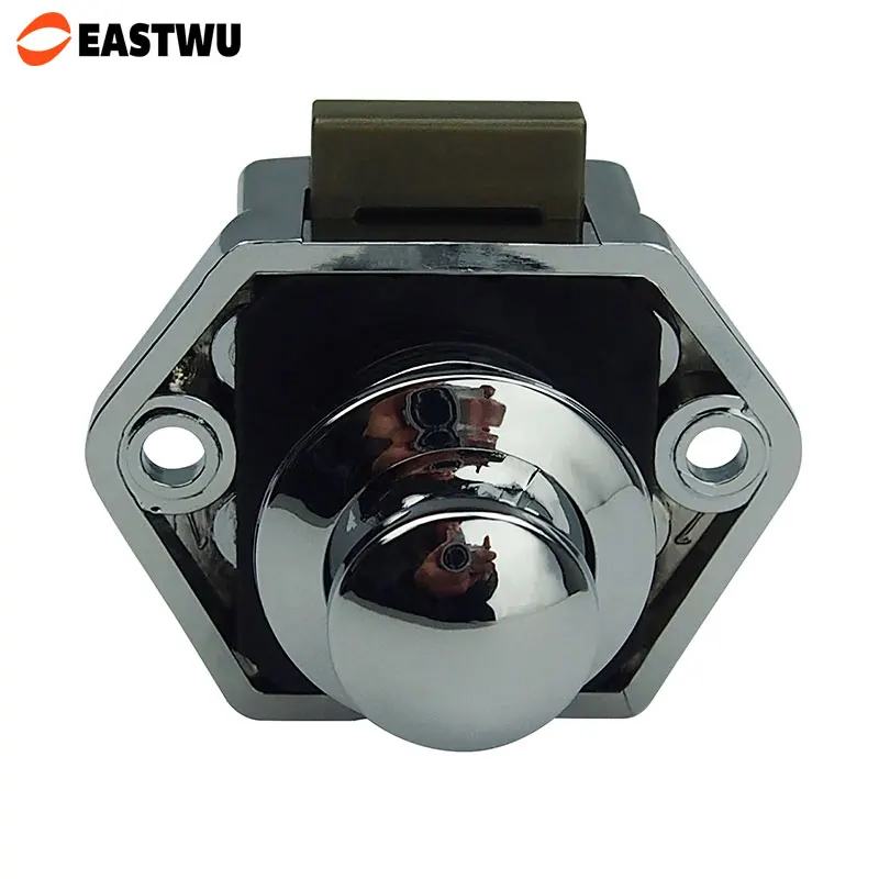 Eastwu мини Chrome push поймать защелкой и пуговицы ручки тянуть ручку для RV Караван