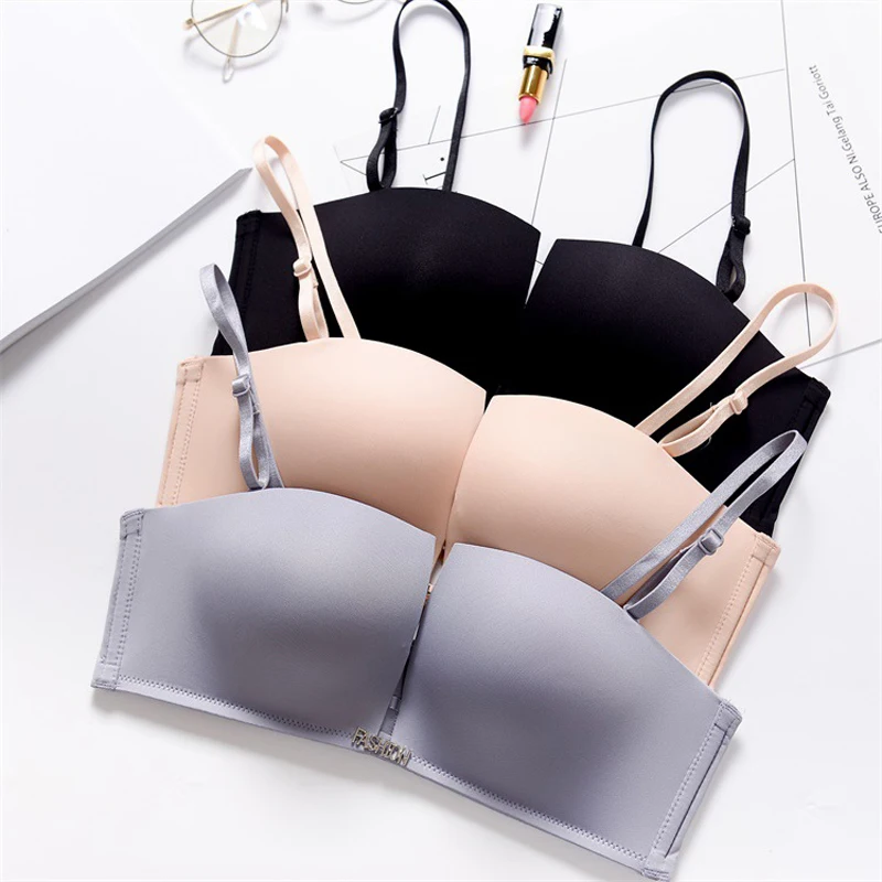 Queenral бесшовные бюстгальтеры для Для женщин нижнее белье Fly Bralette невидимый бюстгальтер супер пуш-ап чашки сексуальный бюстгальтер нижнее белье Бюстгалтер лифчик бюстгальтер женское белье бра лифчик бюстга