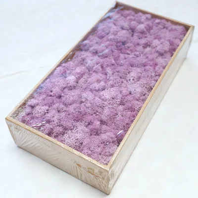 light purple 1000 г, высокое качество, искусственные цветы имитация зеленого растения, имитация поддельных цветов, мох, для дома, гостиной, декоративные стены, сделай сам, цветочное украшение - Цвет: light purple