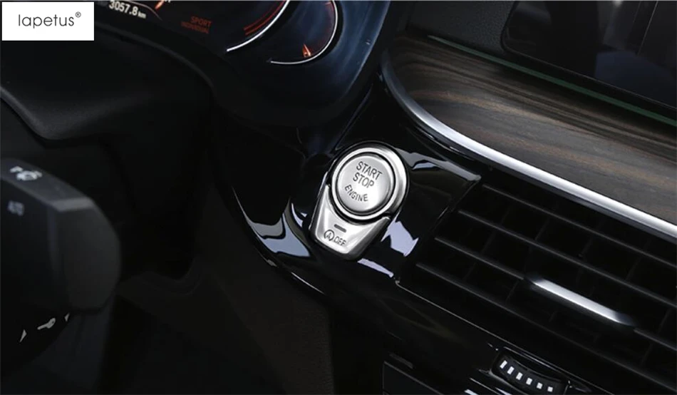 Аксессуары Lapetus подходят для BMW 5 серии G30 530I 2017 - 2021 кнопка запуска и остановки