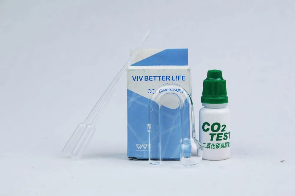VIV CO2 стекло повесить на монитор CO2 концентрат Тест Жидкость капельница водяное растение для аквариума аквариум