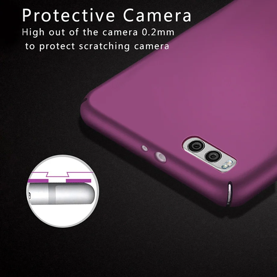 For Xiaomi Mi6 case Original xiaomi Mi 6 cover Matte Black for Shockproof Phone Back Cover Coque Hard | Мобильные телефоны и