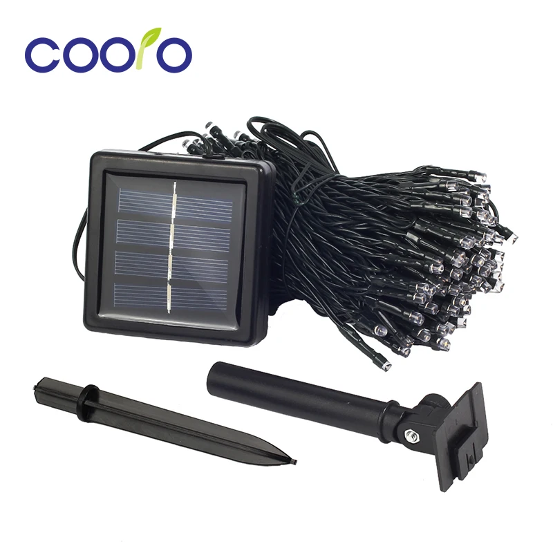 Гирлянда для отдыха 22 м 200 светодиодов на солнечной энергии|string lights outdoor|string