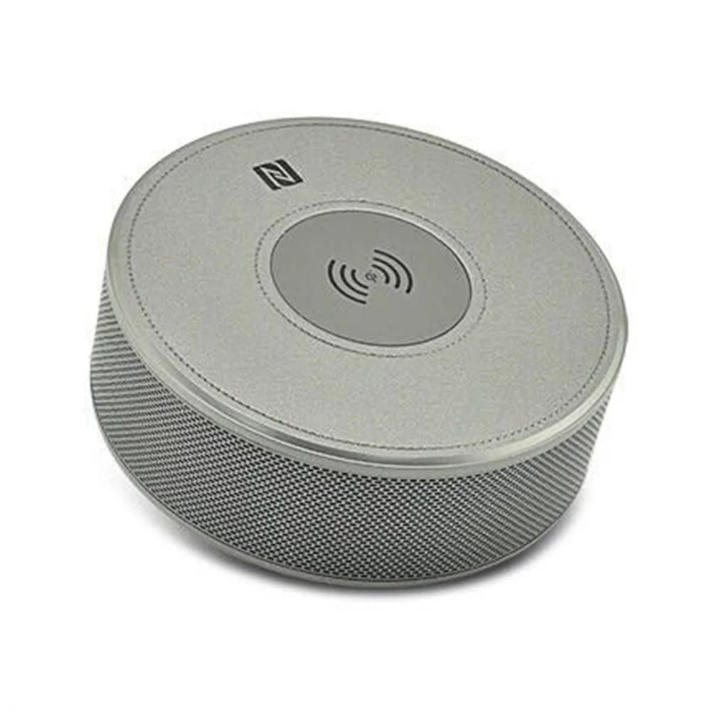 Стерео Подарок NFC Многофункциональный беспроводной будильник Qi Портативный power