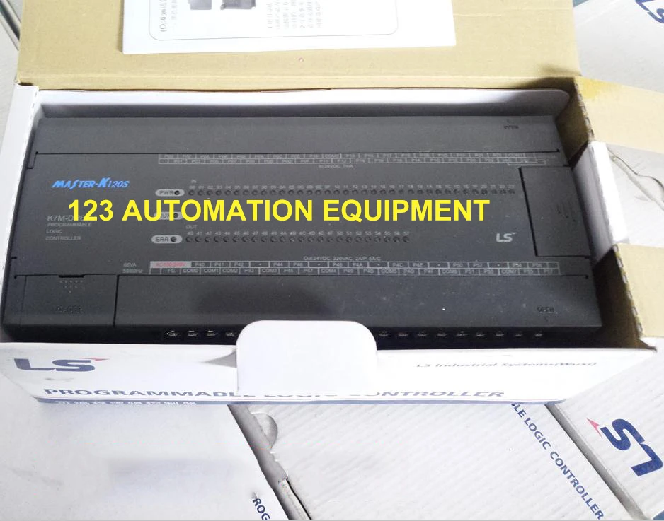 

Новая оригинальная коробка K7M-DR60U/DC LS K120S серии PLC элементарный блок