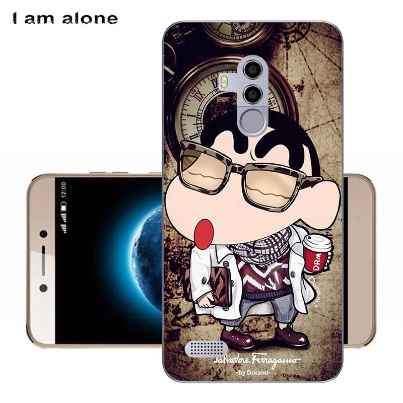 TPU F21 Чехлы для телефонов I am alone для Leagoo T8s 5,5 дюйма, мягкие чехлы из ТПУ для мобильных телефонов с мультяшным принтом для Leagoo T8s, сумки - Цвет: TPU F21
