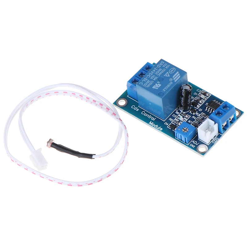 1 комплект DC 24 В светильник переключатель управления реле фоторезистора модуль
