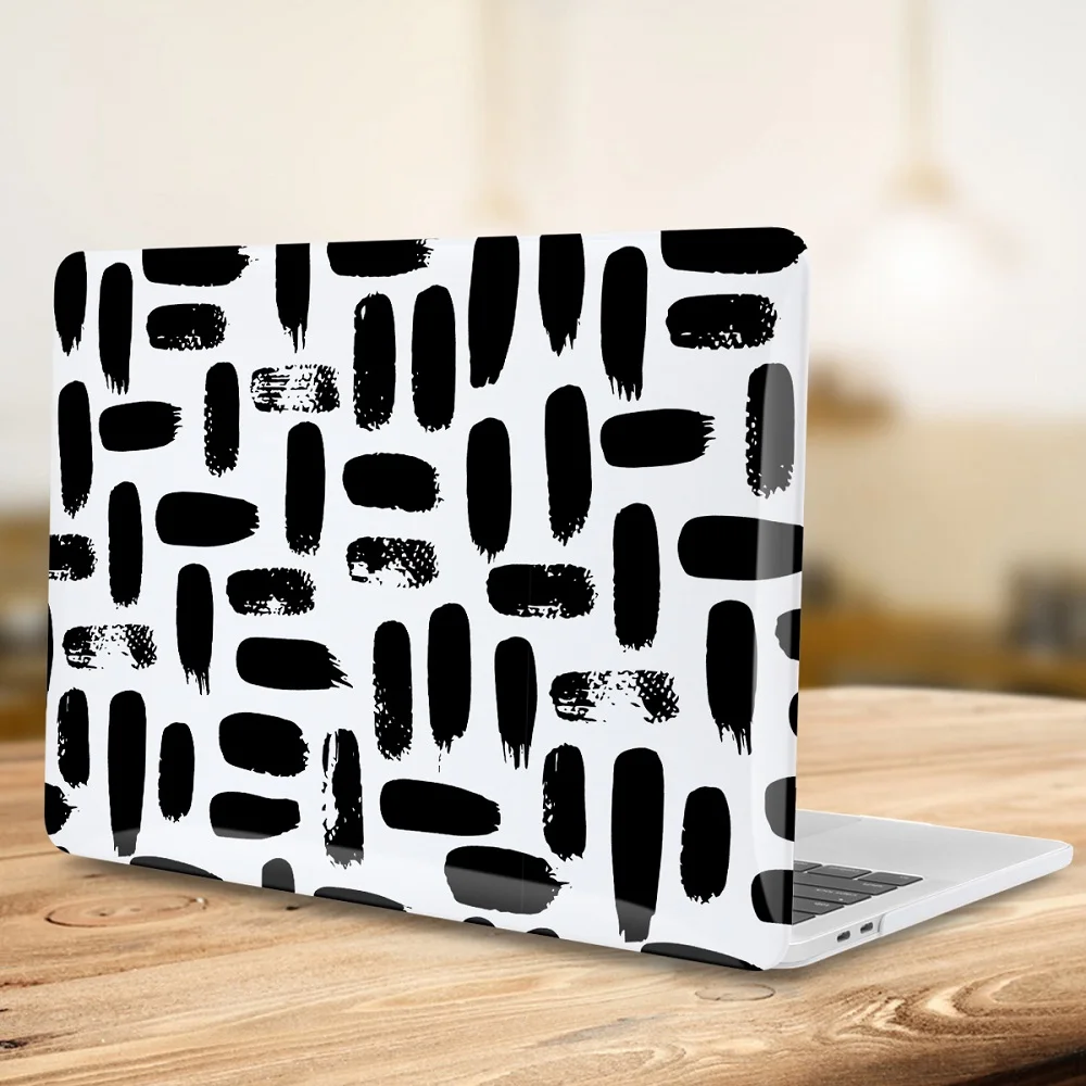 Для Coque MacBook Air 11 12 13 retina пазл в полоску чехол для ноутбука Новый Macbook Pro 15 Touch Bar A1708