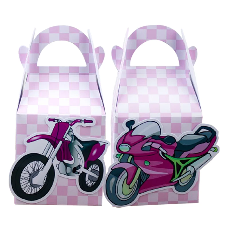 Мотоциклетная коробка для конфет Подарочная кексов мальчиков детские товары дня