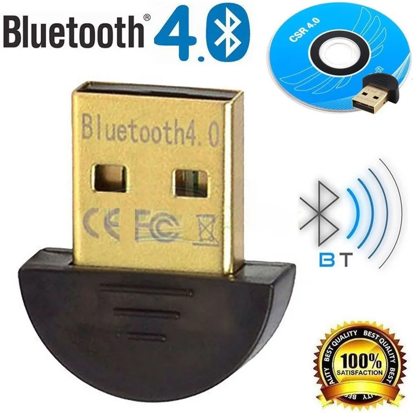 100 комплект высококачественный Мини USB Bluetooth адаптер V 4 0 двухрежимный