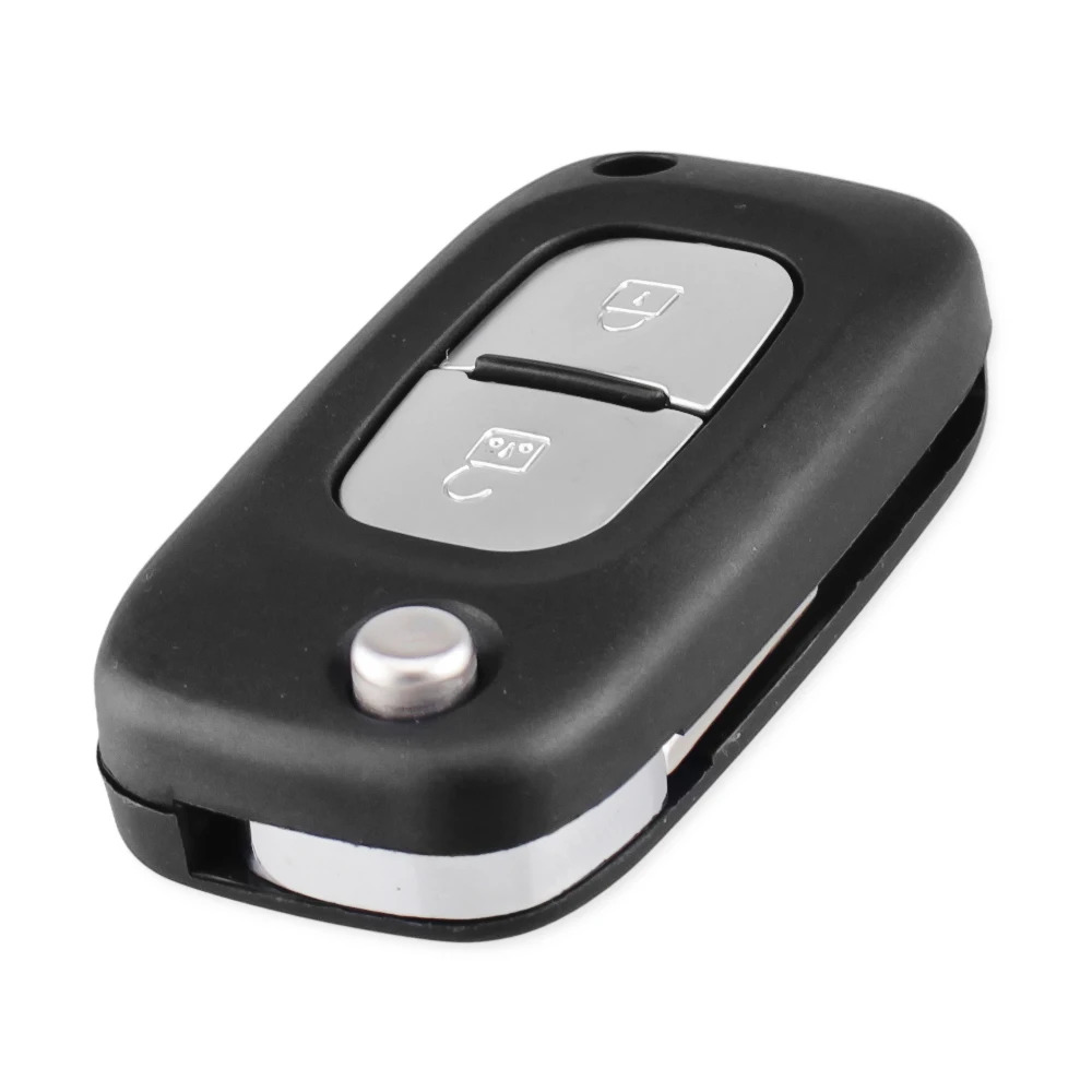 KEYYOU 2 Buttons Remote Flip Folding Car Key Shell for Renault Case Cover Car-styling Replacement | Автомобили и мотоциклы