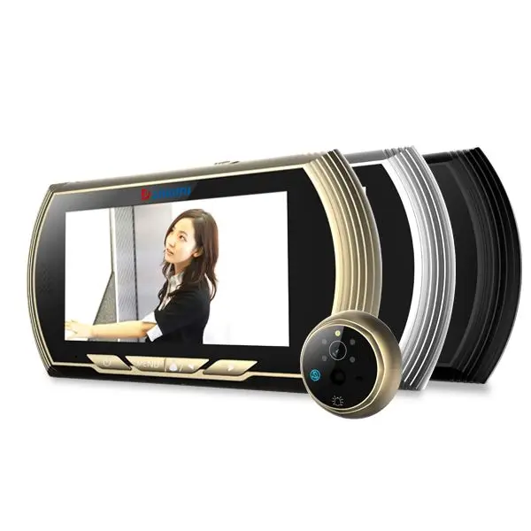4.3 Inch Motion Detection Peephole Viewer IR Night Vision Video Door Phone