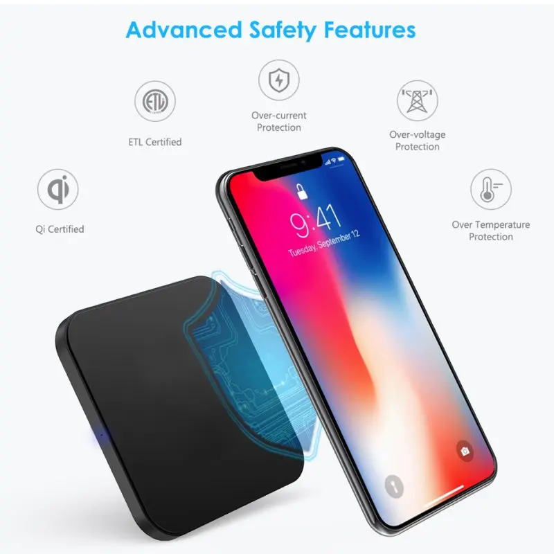 Беспроводное зарядное устройство Qi для OnePlus 6 T 5T 3 3T One Plus универсальное телефона