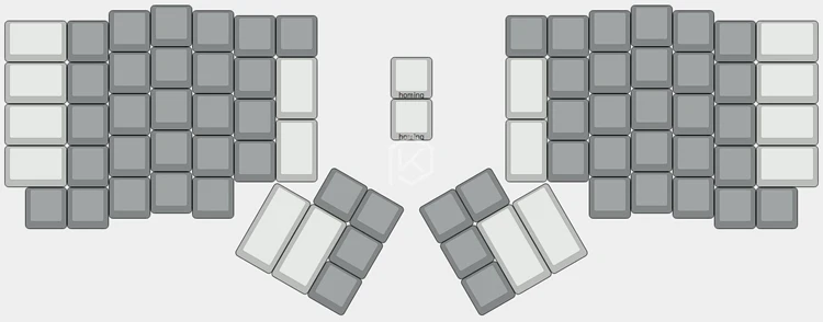 XDA Ergo Blank x1 Xda ergodox ergo pbt пустые брелки на заказ механические клавиатуры Бесконечность ErgoDox эргономичная клавиатура - Цвет: XDA Ergo Blank x1