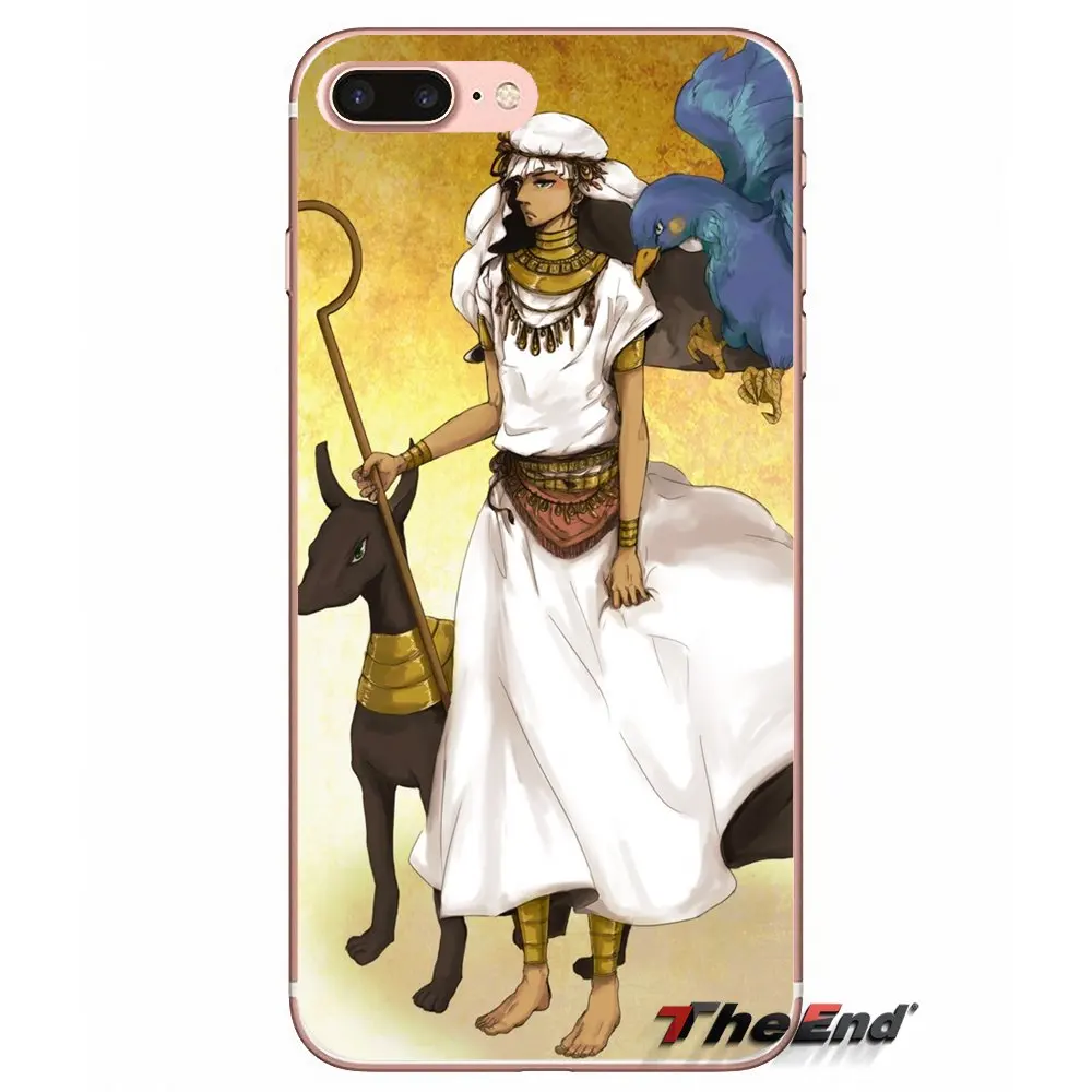 Египетский аниме для Samsung Galaxy S2 S3 S4 S5 MINI S6 S7 edge S8 S9 Plus Note 2 3 4 5 8 Coque Fundas аксессуары