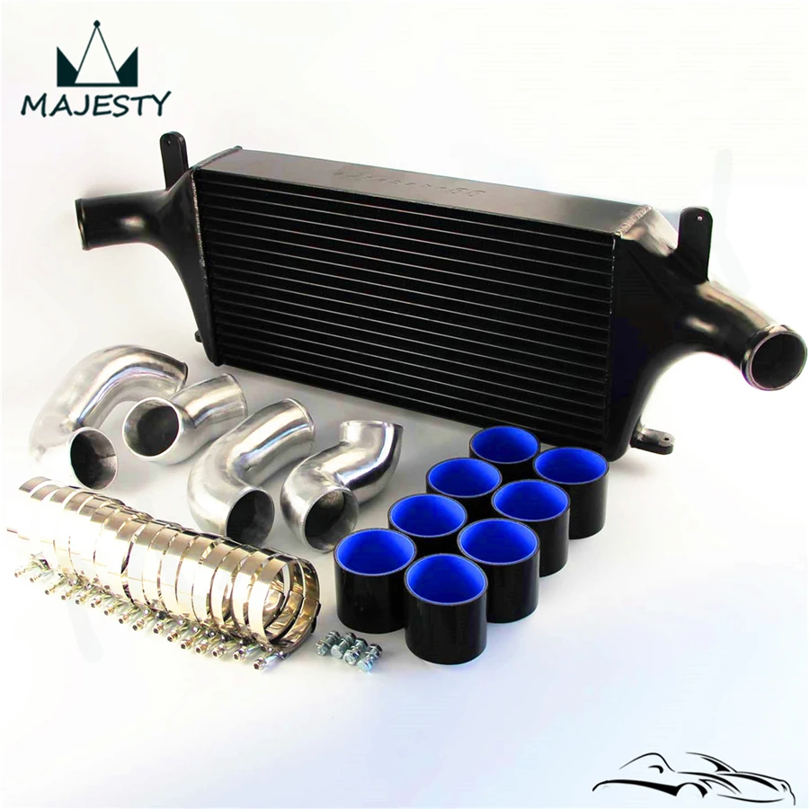 Полный комплект переднего монтажного интеркулера SKYLINE R33 R34 GTR RB26DETT черный| |