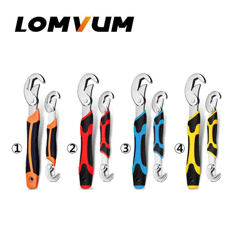 LOMVUM 2 шт. универсальный гаечный ключ ручной инструмент сантехники инструменты