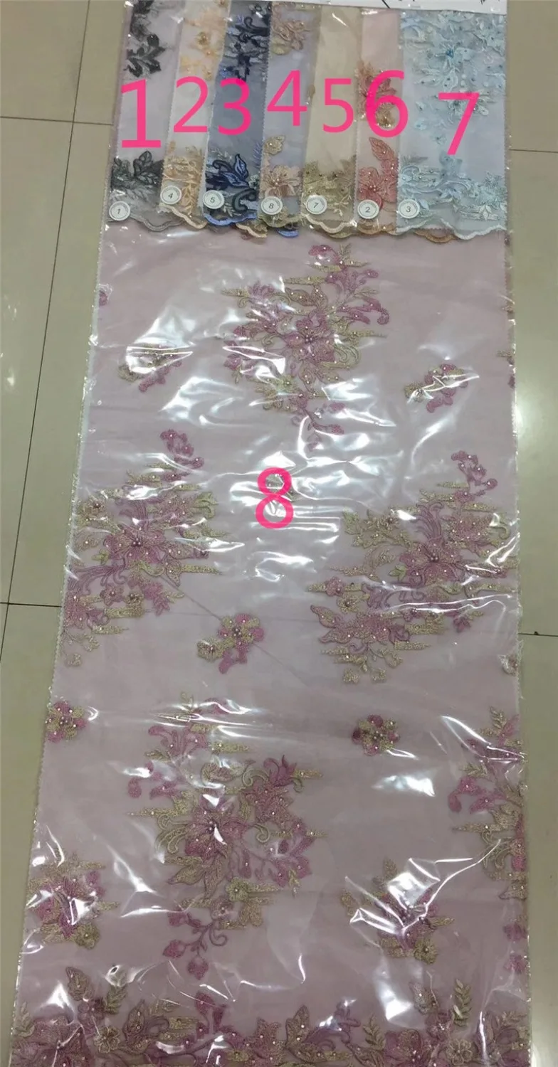 Фотообои 5 ярдов/шт. Красивые цветы вышитые африканские французские фотообои