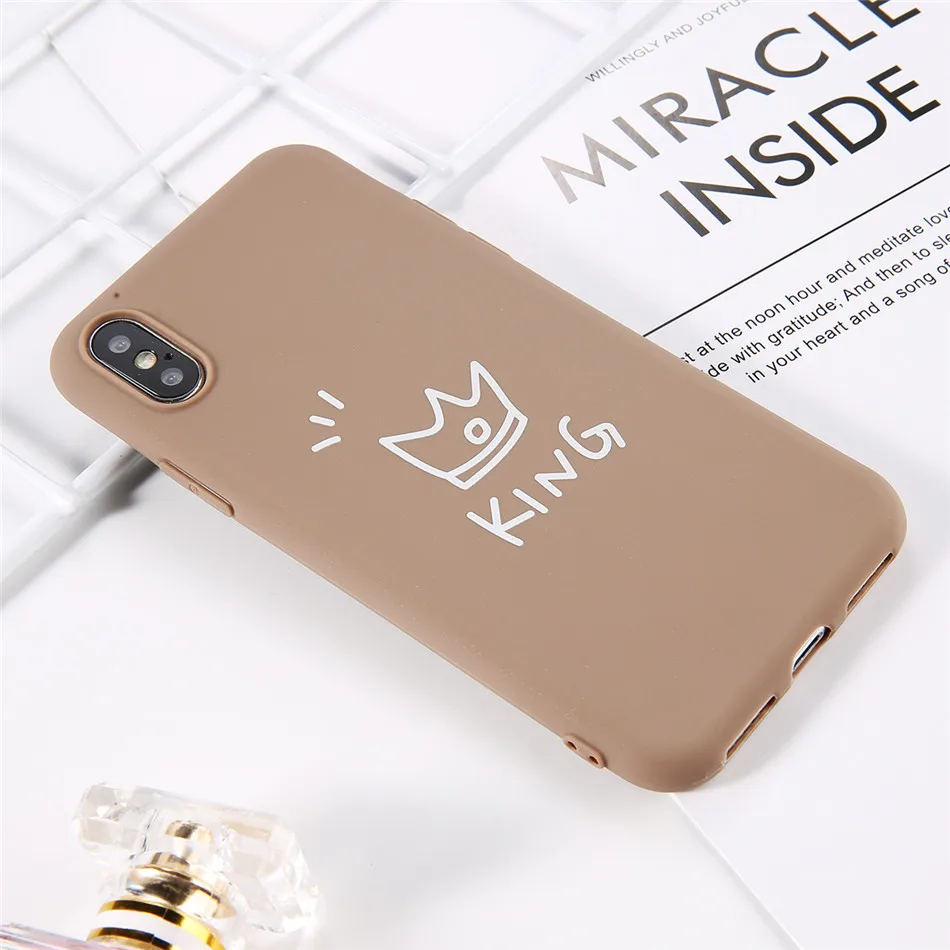 T14 USLION мягкий термополиуретановый светящийся чехол для телефона s для iPhone 7 8 6s Plus, светящийся Ультратонкий чехол для пары, чехол с сердечком для iPhone 11 Pro 7Plus - Цвет: T14