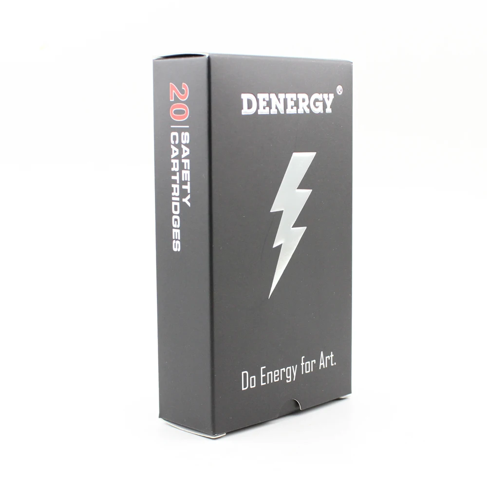 Denergy Pro Качество 20 шт./кор. иглы татуировки картридж 0,30 мм круглый вкладыш для контурной татуировки