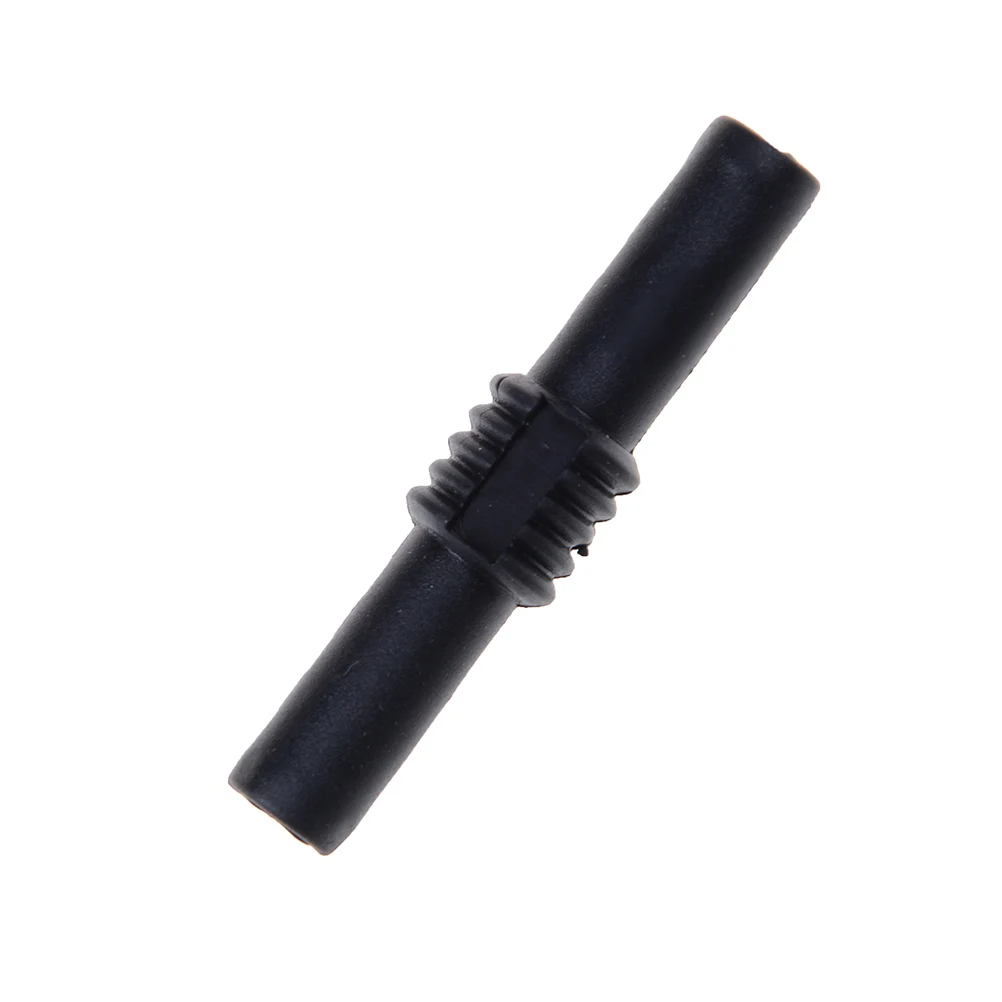 2 шт. ПВХ черный + красный типа банан 4 мм гнездо переходник с внутренней резьбой