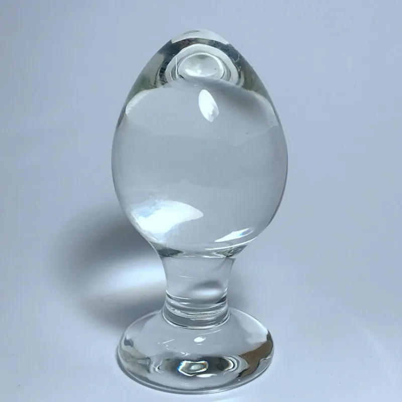 Анальная пробка из стекла секс-товары массажер для простаты мастурбации большая