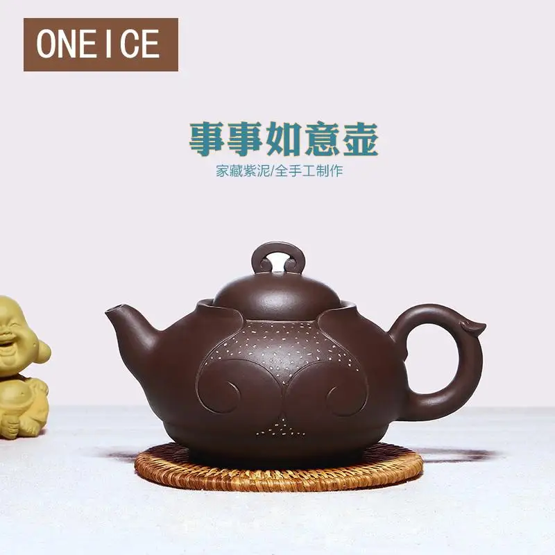 Yixing чайник ручной работы старая фиолетовая грязи все желаемое|tea tea|tea pottea pot handmade |