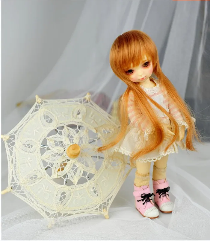 Винтажный кружевной зонтик для шарнирной куклы YOSD MSD SD Blyth AG Куклы 2 размера цвета