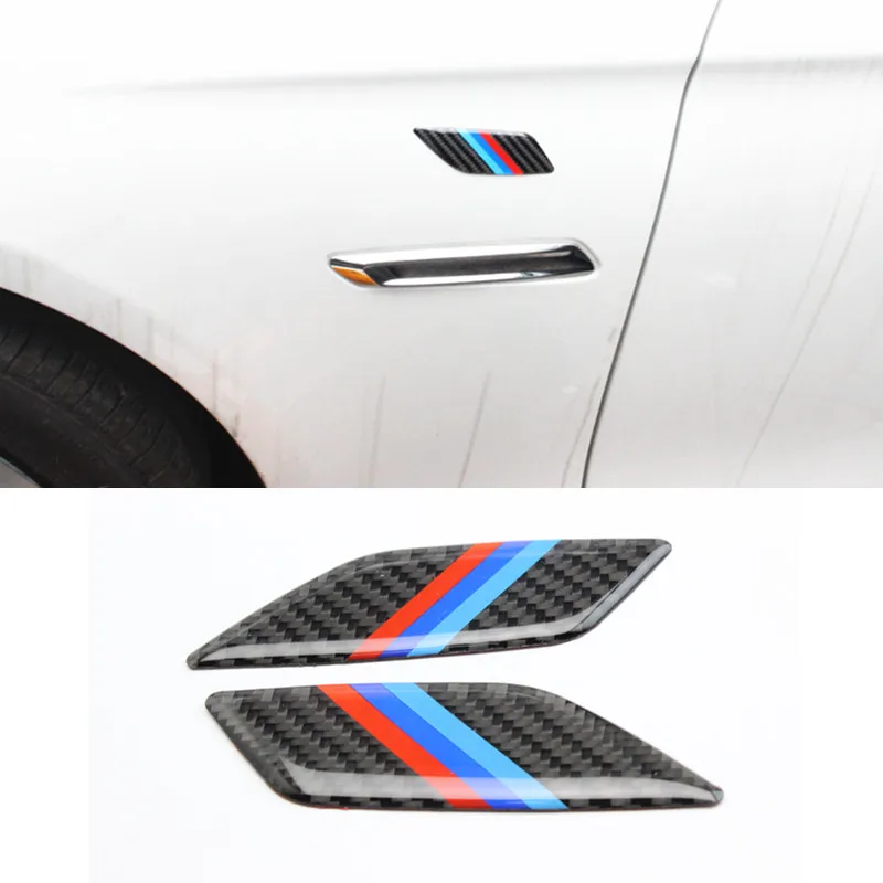 2 шт. стикер для кузова автомобиля из углеродного волокна BMW E36 E39 E46 E90 E60 E30 E70 F30 |