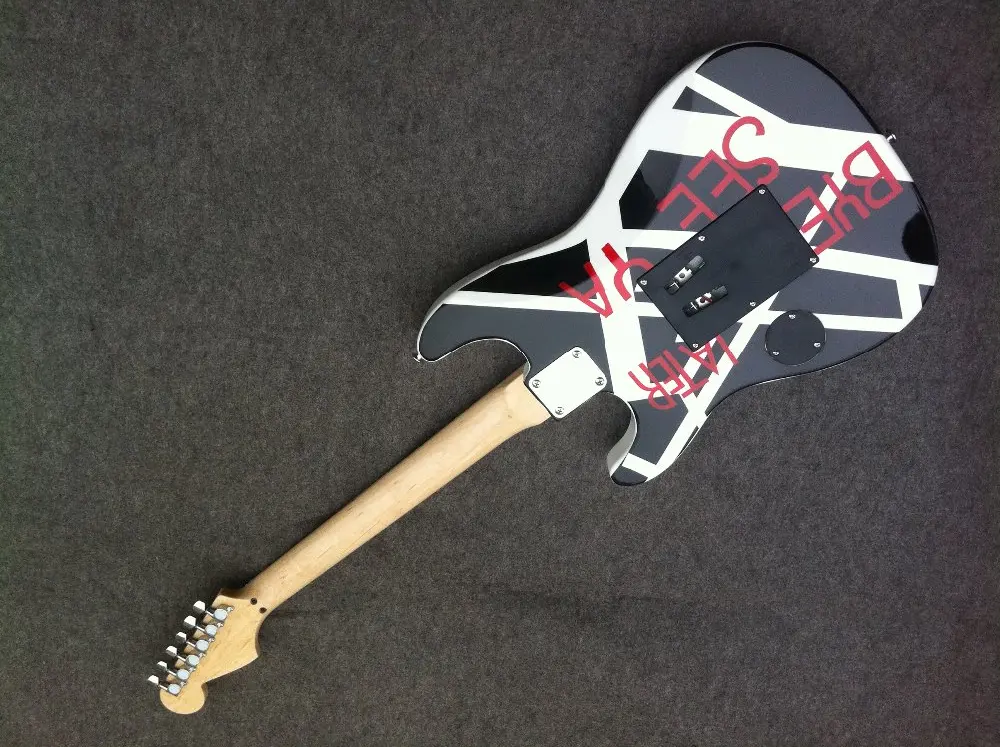 1978 EVH круги и увидеть я латер 'электрогитара с Coli Tap on Tone knos(push/pull) для звукоснимателей моста
