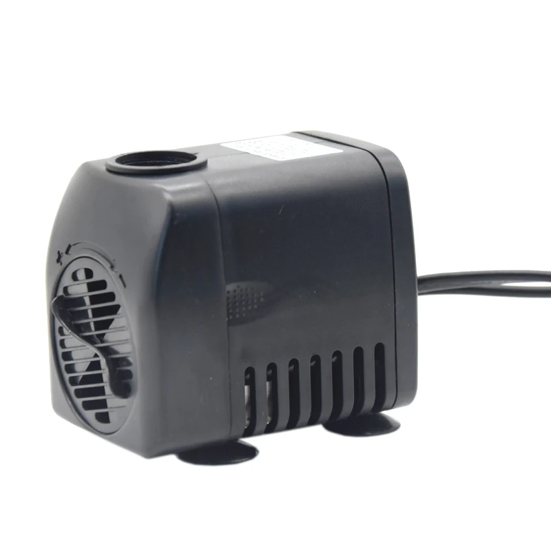 AC 220V 240V погружной водяной насос 1400L/ч 28 W, украшенное мозаикой из драгоценных камней, 12 Светодиодный свет аквариумный водяной насос для аквариума фонтан насос пруда