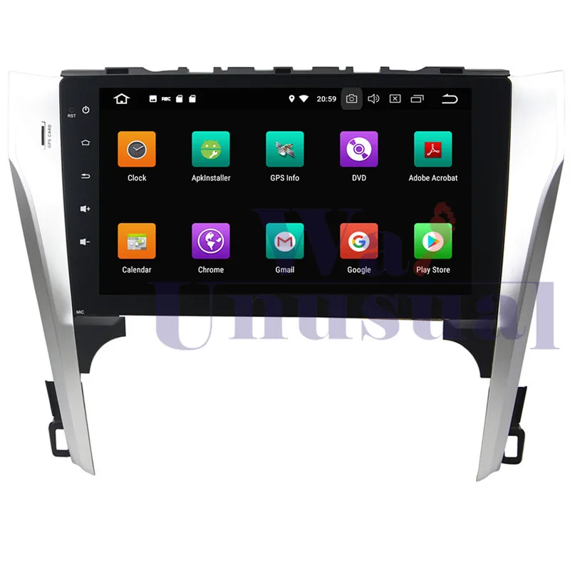 WANUSUAL 10.1Inch Android 9.0 Car Multimedia Radio for Toyota CAMRY 2012-2013 GPS Navigation Player 2 Din NO DVD Video Octa Core |