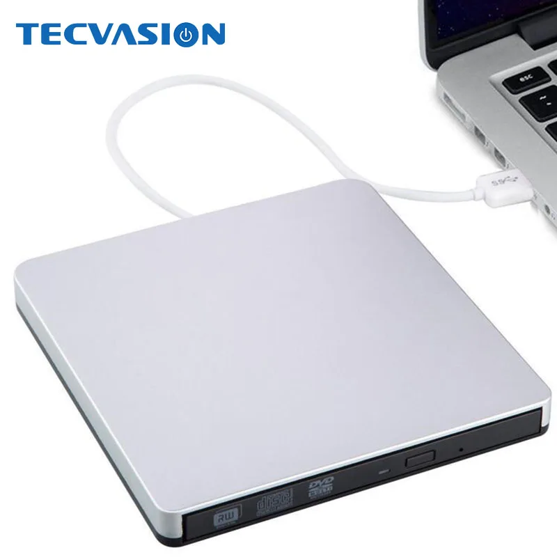 Высокоскоростной Внешний USB 3 0 DL DVD RW ГОРЕЛКА CD писатель тонкий портативный