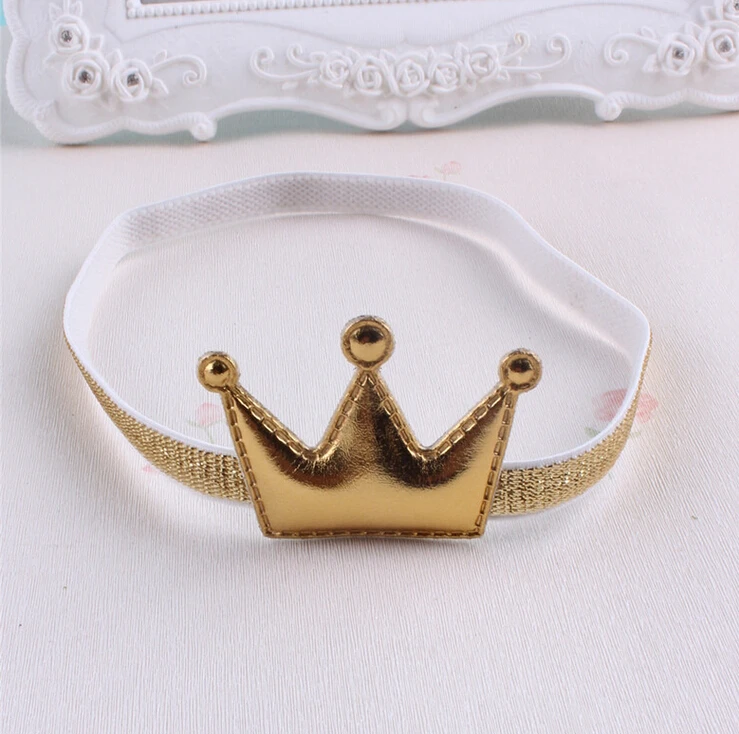 Серебряная Золотая Корона детский ободок для волос головной убор маленькой