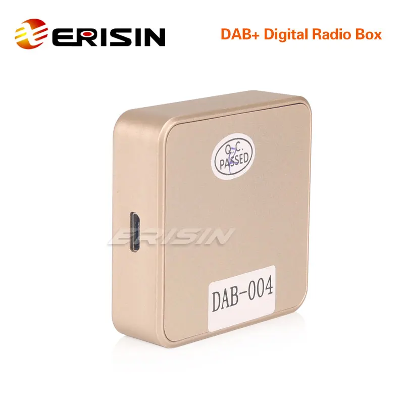 Erisin ES364 цифровое радио DAB + коробка антенна с усилением для Android 7 1/8 1/9 0/10 0