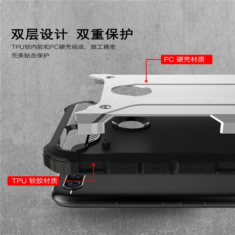For Huawei Y6 Prime 2018 case cover funda New Luxury bumper protect Y 6 smartphone back coque |