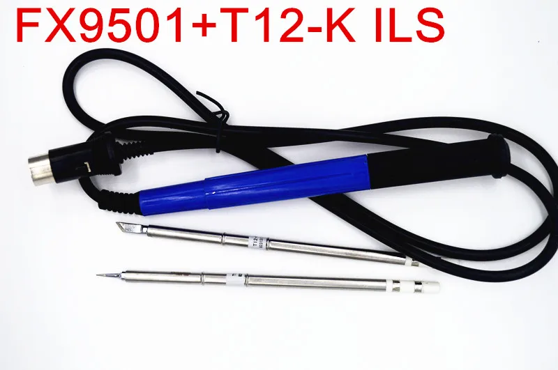 Наконечники NOVFIX T12 с ручкой 9501 для паяльной станции Hakko FX951 950, 2 шт.
