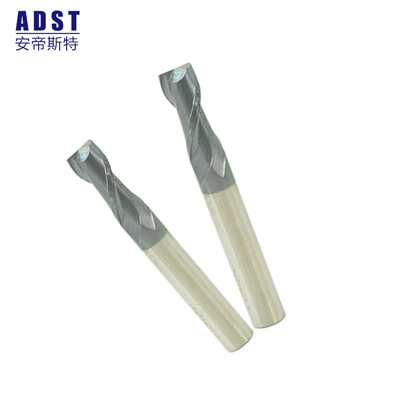Endmill Milling Cutter Carbide Tungsten End Mill Cutting Tool 50HRC 2 flute Square mill tools metalworking CNC Machine 1pcs | Инструменты