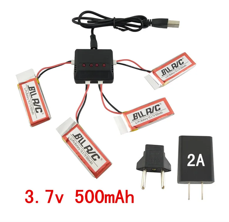 BLLRC вертолет литиевая батарея hubsan X4 H107L/C/D SYMA X5C X5SW V252 запасные части для самолета 5