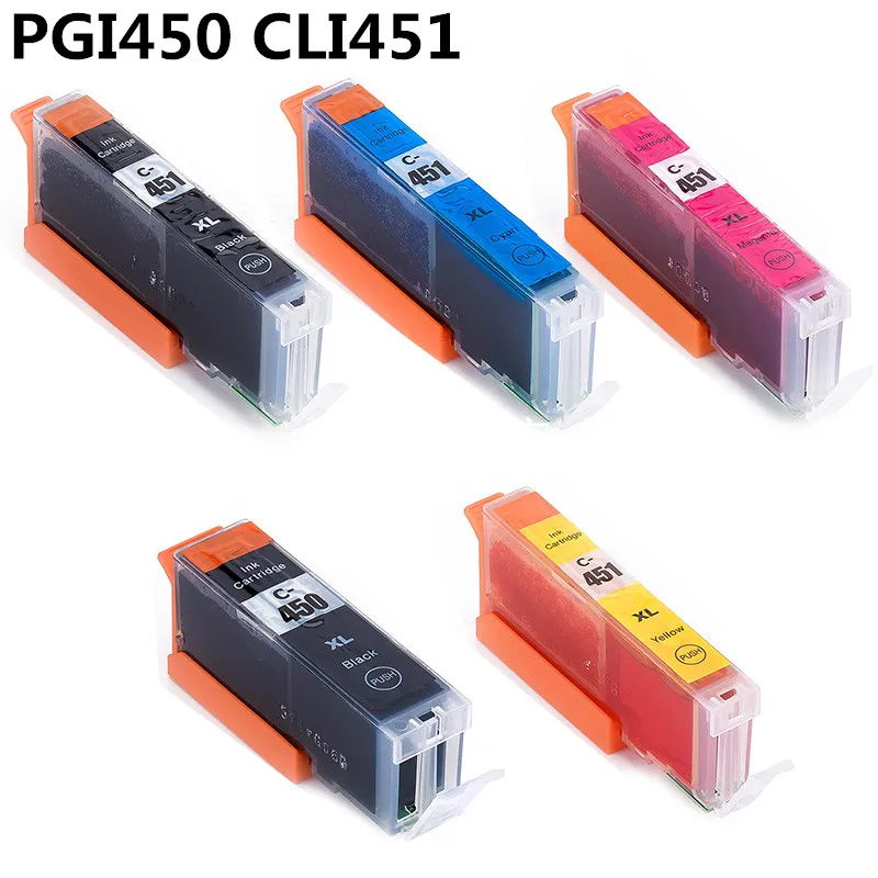 Картриджи для принтера Canon Pixma IP7240 MG5440 MG5540 MG6440 MG6640 MG5640 MX924 MX724 IX6840 PGI450 PGI 450