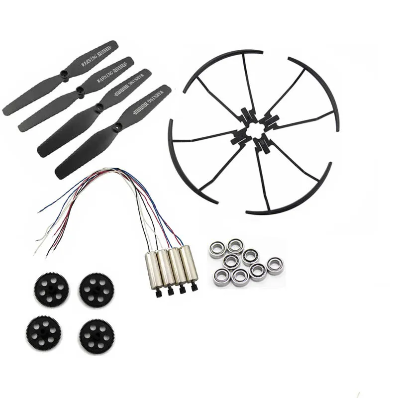 Visuo XS816 XS809S складной Радиоуправляемый Дрон, обновленный подшипник двигателя, шестерни, лопасти, защита пропеллера, запасная часть