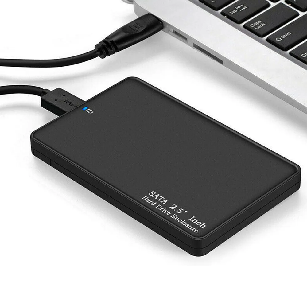 1 шт. высокоскоростной внешний корпус для жесткого диска 2 5 дюйма USB 3