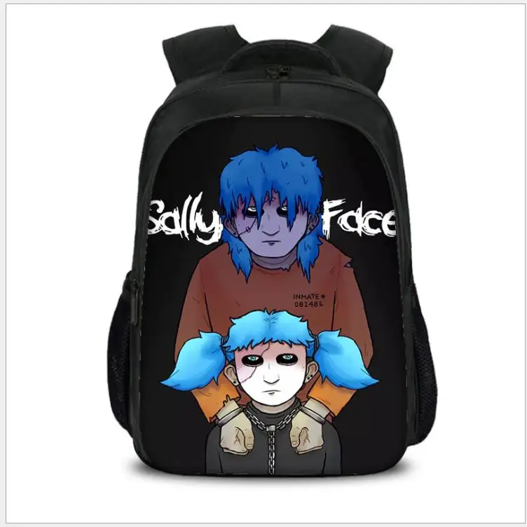Sally Face популярный игровой рюкзак качественные многофункциональные школьные