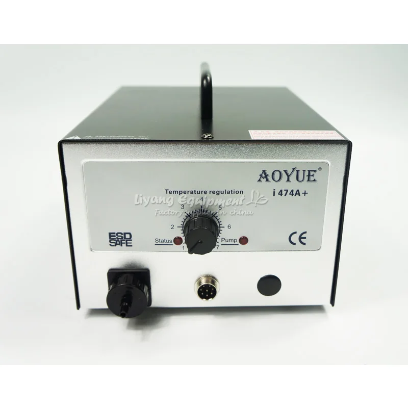 AOYUE 474A + BGA станция для распайки Электрический вакуумный насос паяльная присоска с