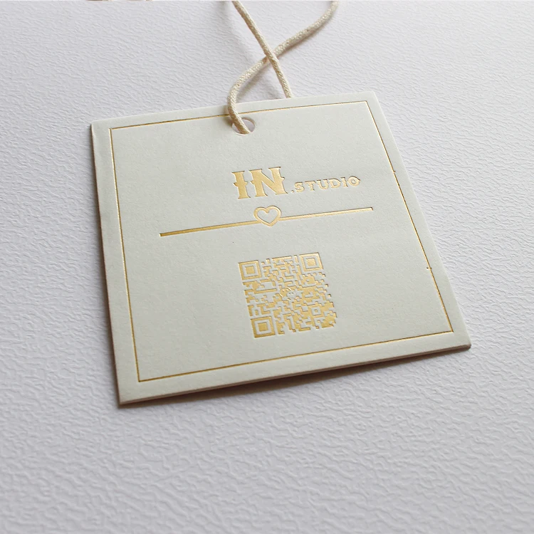 На заказ/заказной Логотип фирменный бумажный ПИС бирка для